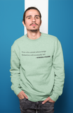 mint green unisex anime sweatshirt | itachi uchiha