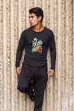 Brook full sleeve black t-shirt | one piece merch online | the unrealm