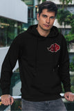 akatsuki logo printed black hoodies | anime winter wears india | the unrealm