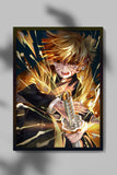 zenitsu framed posters | demon slayer posters amazon | anime poster india